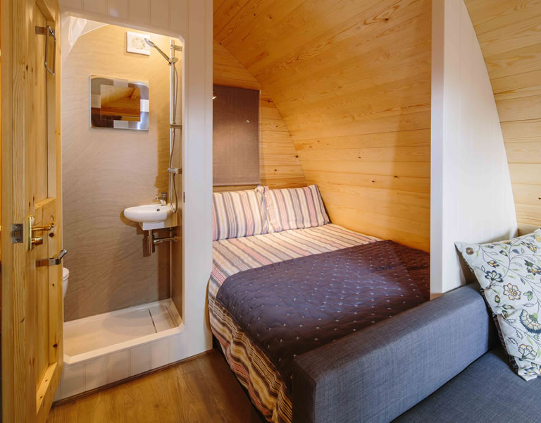 Glamping Pod Interior