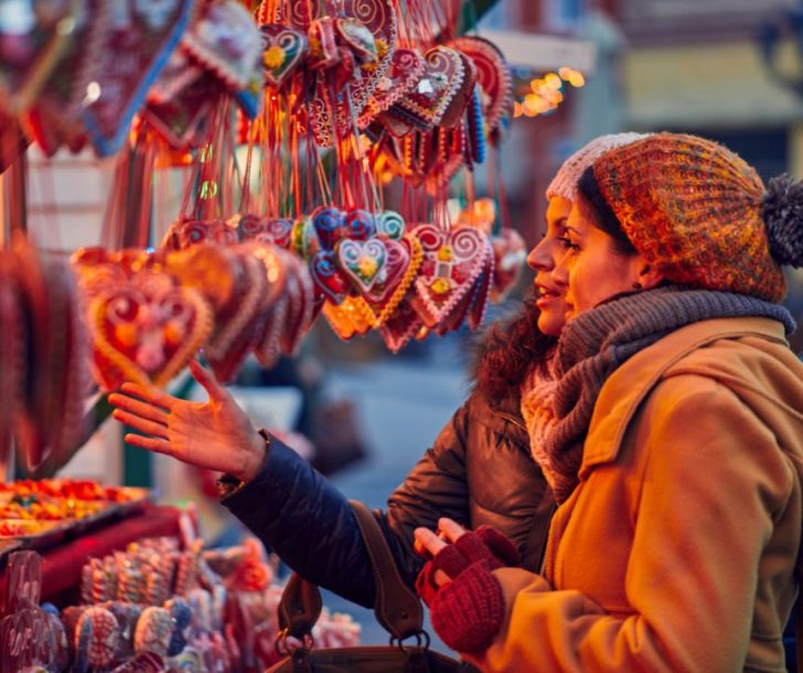 Christmas fair in Suffolk.